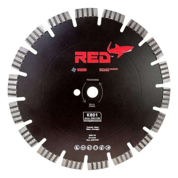 RED K801 diamantzaag 300x20 RED K801 diamantzaag 300x20