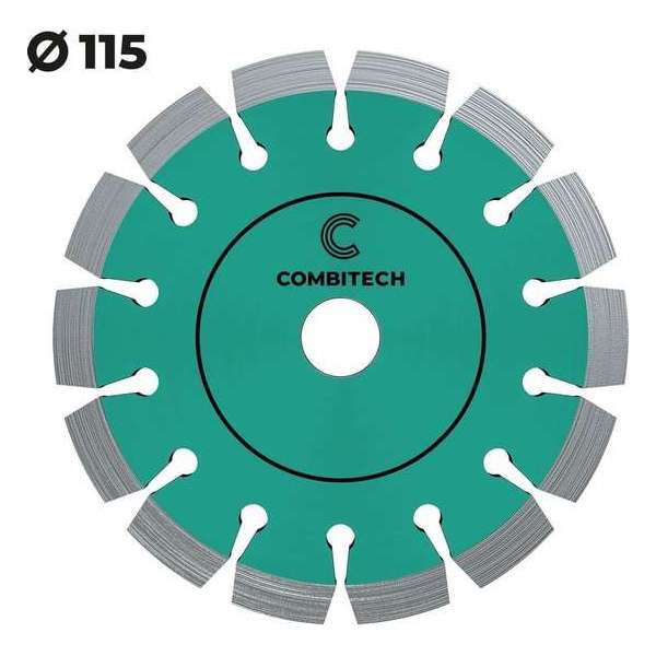 Diamantschijf universeel 115mm - Diverse steensoorten - Premium Diamantzaagblad Diamantschijf universeel 115mm - Diverse steensoorten - Premium Diamantzaagblad
