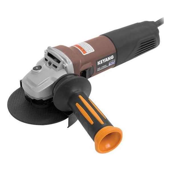Keyang haakse slijper 125mm DG1400A – 1400W Keyang haakse slijper 125mm DG1400A – 1400W