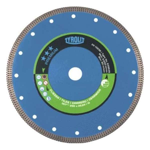 TYRO slijpschijf PREMIUM, frezen, diam schijf 115mm, dikte 1.2mm TYRO slijpschijf PREMIUM, frezen, diam schijf 115mm, dikte 1.2mm
