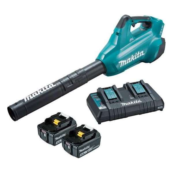 Makita DUB362PT2 36V (2x 18V) Li-Ion accu bladblazer set (2x 5,0Ah accu) - 200km/h Makita DUB362PT2 36V (2x 18V) Li-Ion accu bladblazer set (2x 5,0Ah accu) - 200km/h
