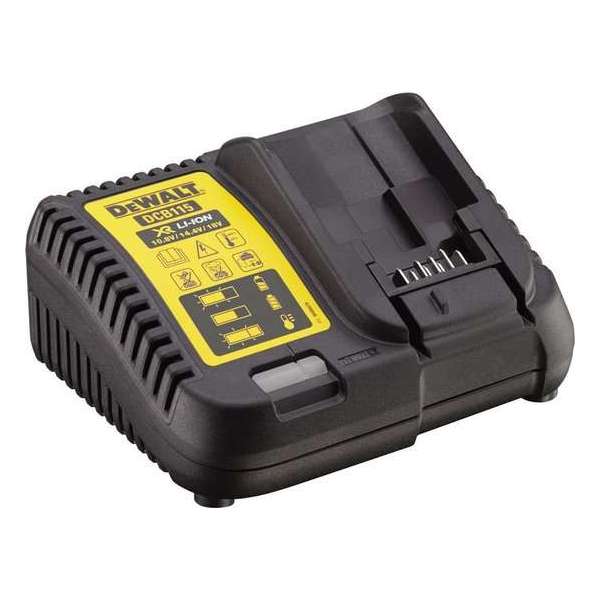 DeWALT DCB115-QW Binnen Zwart, Geel batterij-oplader DeWALT DCB115-QW Binnen Zwart, Geel batterij-oplader