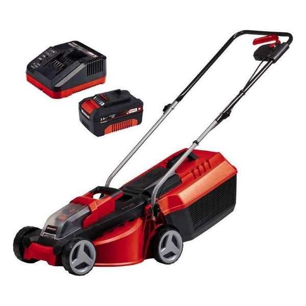 Einhell Accu Grasmaaier 18 V Kit - Power X Change - Met lader en accu Einhell Accu Grasmaaier 18 V Kit - Power X Change - Met lader en accu