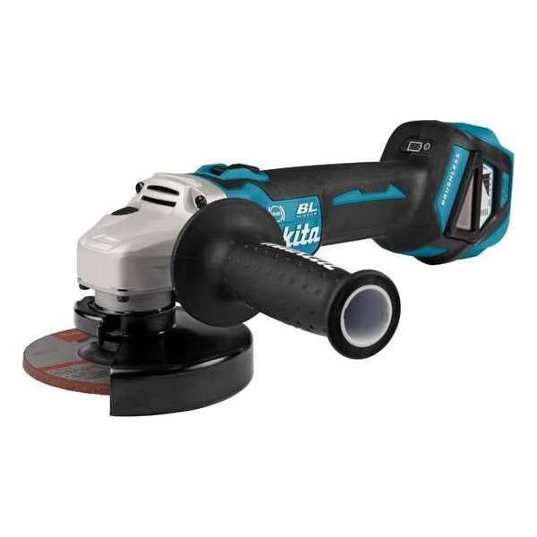 Makita DGA513ZJ accu-haakse slijper in Makpac 18V - Losse Body (geleverd zonder accu en lader) Makita DGA513ZJ accu-haakse slijper in Makpac 18V - Losse Body (geleverd zonder accu en lader)