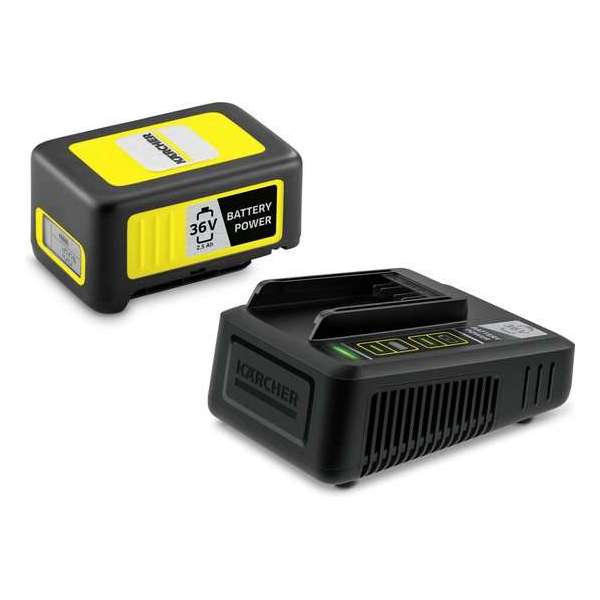 Kärcher Starter Kit Accu en Snellader - 36 V / 2,5 Ah Kärcher Starter Kit Accu en Snellader - 36 V / 2,5 Ah