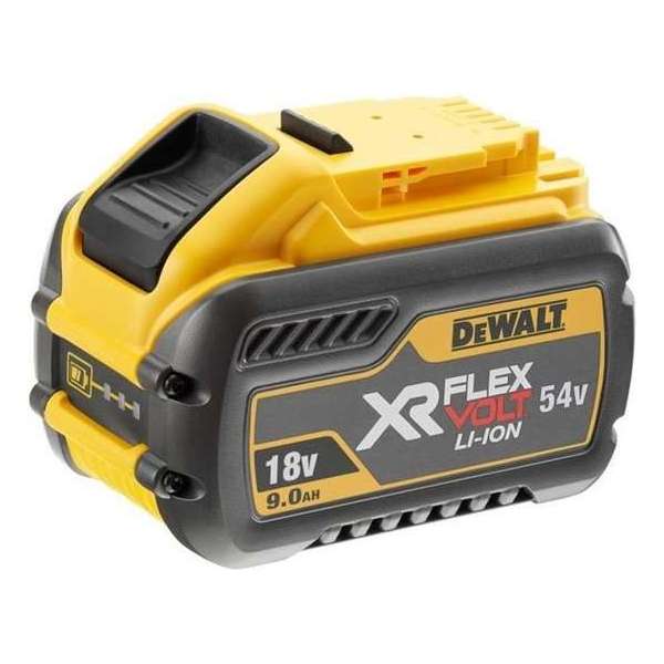 DeWalt DCB547 18V / 54V XR Flexvolt Li-ion accu - 9.0Ah DeWalt DCB547 18V / 54V XR Flexvolt Li-ion accu - 9.0Ah
