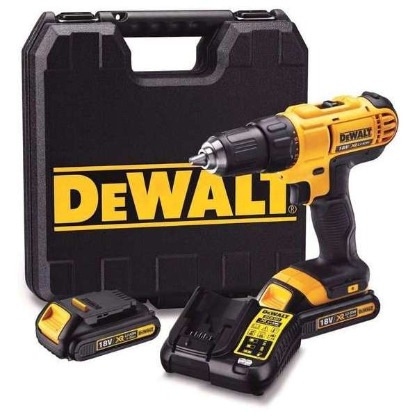 Dewalt Accuboormachine DCD771C2 18V ye Dewalt Accuboormachine DCD771C2 18V ye
