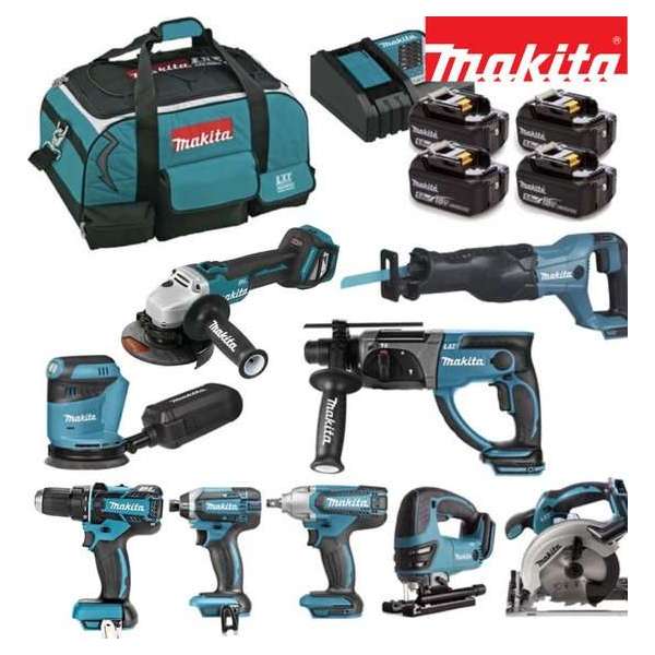 MAKITA 18V 5.0Ah ACCUSET COMBIPACK COMBISET FST808 MAKITA 18V 5.0Ah ACCUSET COMBIPACK COMBISET FST808