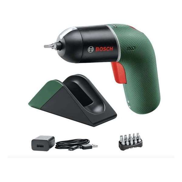 Bosch Accu-schroevendraaier IXO 6 set - incl. bitset en laadstation Bosch Accu-schroevendraaier IXO 6 set - incl. bitset en laadstation