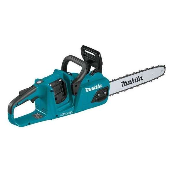 Makita DUC355Z 36V (2x 18V) Li-Ion accu kettingzaag body - 350mm - koolborstelloos Makita DUC355Z 36V (2x 18V) Li-Ion accu kettingzaag body - 350mm - koolborstelloos