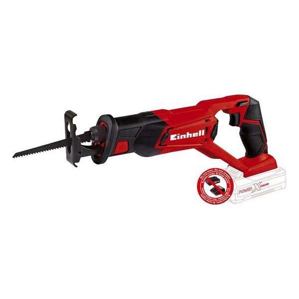 Einhell Accu Reciprozaag 18V - Power X Change - Zonder accu en lader Einhell Accu Reciprozaag 18V - Power X Change - Zonder accu en lader