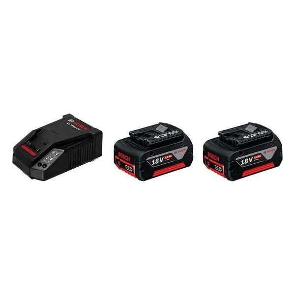 Bosch Professional 1600A019S0 Accu en acculader voor gereedschap 18 V Li-ion Bosch Professional 1600A019S0 Accu en acculader voor gereedschap 18 V Li-ion