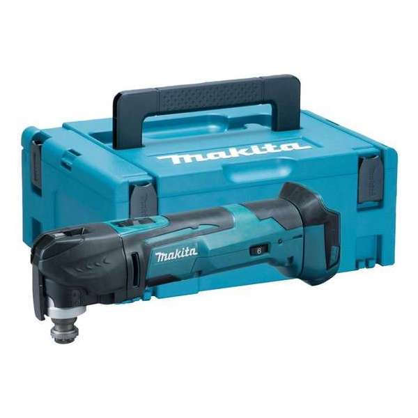 Makita DTM51ZJ 18V Li-Ion Accu multitool body in Mbox - snelwissel Makita DTM51ZJ 18V Li-Ion Accu multitool body in Mbox - snelwissel