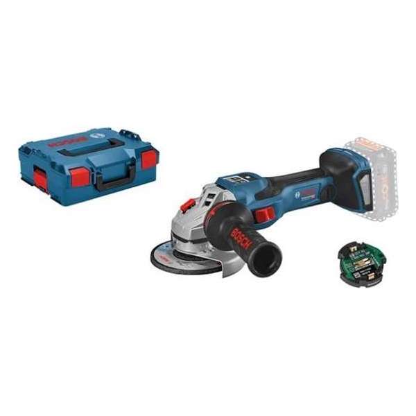 Bosch GWS 18 V-15 SC 18V Li-Ion Accu haakse slijper incl. bluetooth module in L-boxx - 125mm Bosch GWS 18 V-15 SC 18V Li-Ion Accu haakse slijper incl. bluetooth module in L-boxx - 125mm