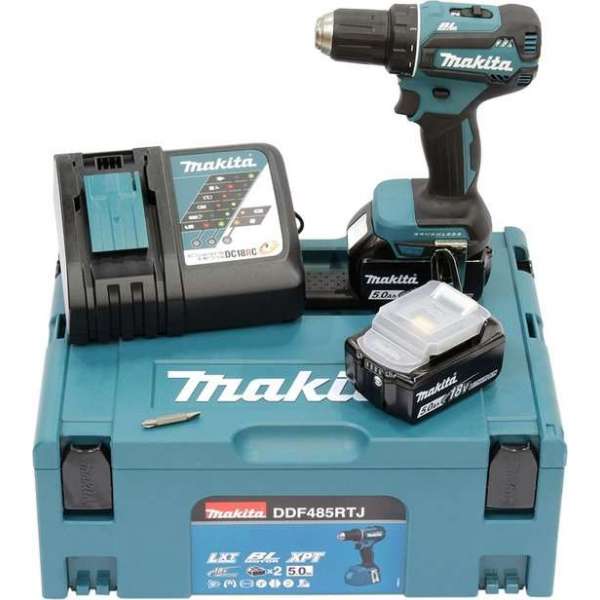 Makita DDF485RTJ accu-boor/schroefmachine Makita DDF485RTJ accu-boor/schroefmachine