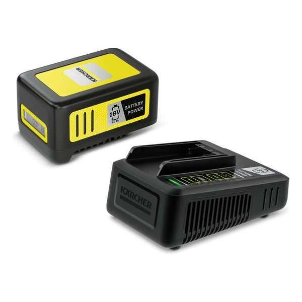 Kärcher Starter Kit Accu en Snellader - 18 V / 5,0 Ah Kärcher Starter Kit Accu en Snellader - 18 V / 5,0 Ah
