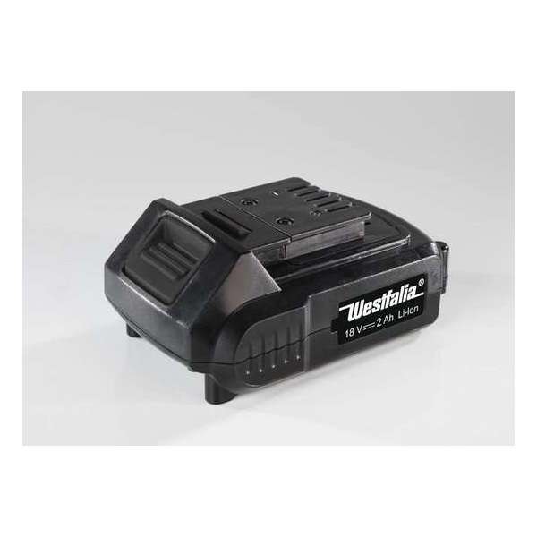 Westfalia Li-Ion reserveaccu, 18 Volt, 2.0 Ah Westfalia Li-Ion reserveaccu, 18 Volt, 2.0 Ah