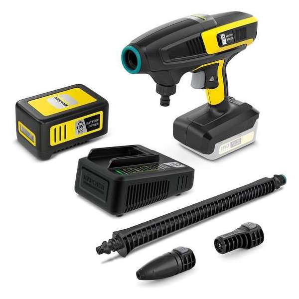 Kärcher Accu KHB 6 en starterpack oplader & Accu 18/50 - 18 Volt Kärcher Accu KHB 6 en starterpack oplader & Accu 18/50 - 18 Volt