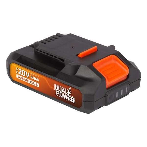 Powerplus Dual Power POWDP9021 Accu- 20V - 2 Ah - Samsung Li-ion Powerplus Dual Power POWDP9021 Accu- 20V - 2 Ah - Samsung Li-ion