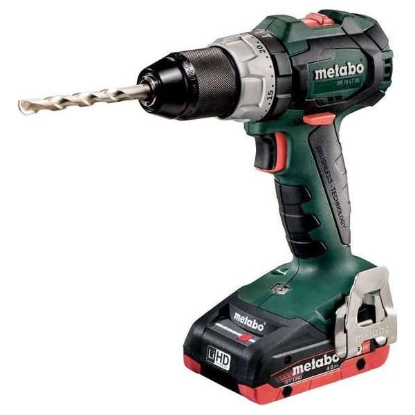 Metabo SB 18 LT BL 18V LiHD accu klopboor-/schroefmachine set in koffer (2x 4,0Ah accu) - koolborstelloos Metabo SB 18 LT BL 18V LiHD accu klopboor-/schroefmachine set in koffer (2x 4,0Ah accu) - koolborstelloos
