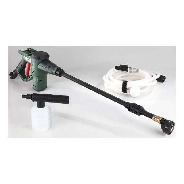 Gartenmeister Hogedrukreinigerset Jet-Nexx 18 Volt Accu Gartenmeister Hogedrukreinigerset Jet-Nexx 18 Volt Accu