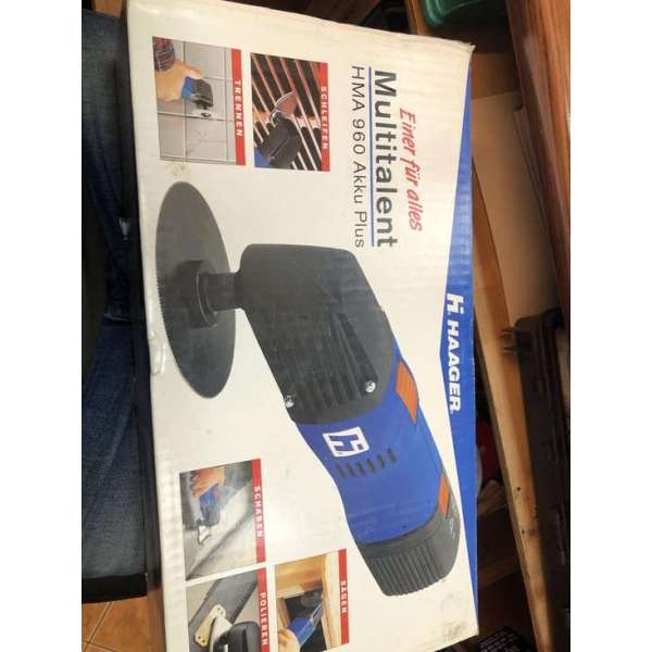 Haager slijptol met 4 verschillende functies Haager slijptol met 4 verschillende functies