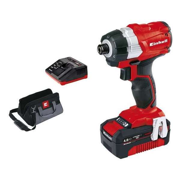 Einhell TE-CI 18 Li BL Kit 4.0 Accu slagschroevendraaier Einhell TE-CI 18 Li BL Kit 4.0 Accu slagschroevendraaier