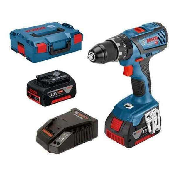 Bosch Professional GSB 18V-28 Accuklopboorschroevendraaier | 5.0Ah Li-Ion in L-Boxx Bosch Professional GSB 18V-28 Accuklopboorschroevendraaier | 5.0Ah Li-Ion in L-Boxx