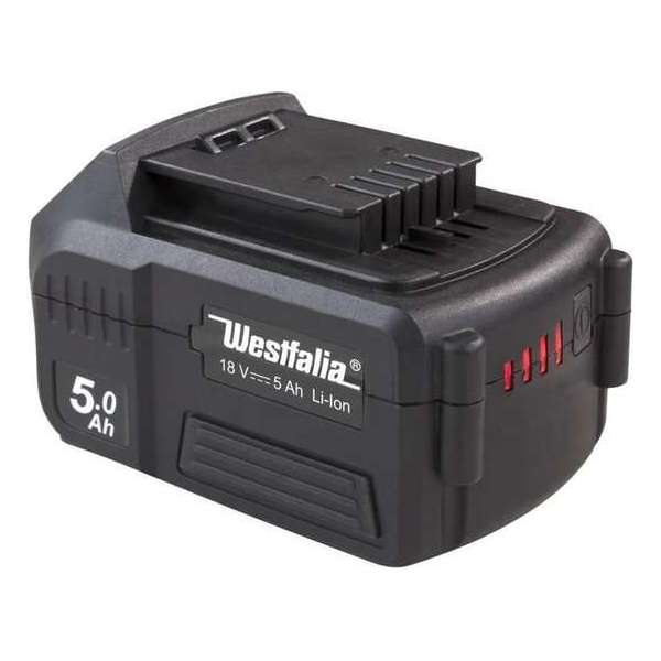 Westfalia Accu 18 V Li-Ion 5,0 Ah A5AH18 reserve Westfalia Accu 18 V Li-Ion 5,0 Ah A5AH18 reserve