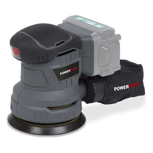 Powerplus One Fits All Accu Excentrische schuurmachine - 18V Li-ion - Geen accu en lader Powerplus One Fits All Accu Excentrische schuurmachine - 18V Li-ion - Geen accu en lader
