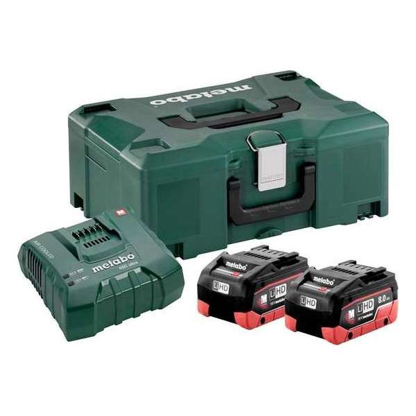 Metabo Accuset 18Vhd 2X8A+Ascultra Mloc Metabo Accuset 18Vhd 2X8A+Ascultra Mloc