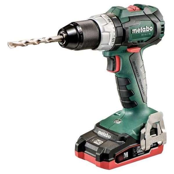 Metabo BS 18 LT BL 18V LiHD accu boor-/schroefmachine set (2x 3,5Ah accu) in koffer - koolborstelloos Metabo BS 18 LT BL 18V LiHD accu boor-/schroefmachine set (2x 3,5Ah accu) in koffer - koolborstelloos