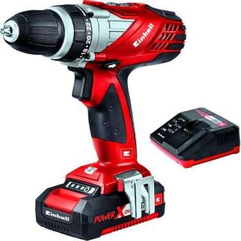 EINHELL Accu Boor-Schroefmachine TE-CD 18 Li Kit - Power-X-Change - 18 V - 48 Nm - Inclusief 1x 1.5 Ah accu - 1x lader - koffer