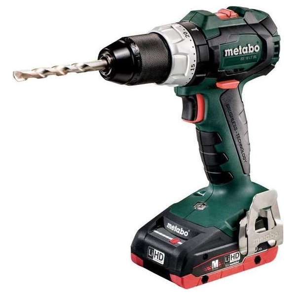 Metabo BS 18 LT BL 18V LiHD accu boor-/schroefmachine set (2x 3,5Ah accu) in koffer - koolborstelloos. Metabo BS 18 LT BL 18V LiHD accu boor-/schroefmachine set (2x 3,5Ah accu) in koffer - koolborstelloos.