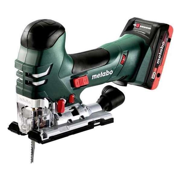 Metabo STA 18 LTX 140 18V LiHD Accu decoupeerzaag set (2x 4.0Ah accu) in Metaloc - T-greep - variabel Metabo STA 18 LTX 140 18V LiHD Accu decoupeerzaag set (2x 4.0Ah accu) in Metaloc - T-greep - variabel