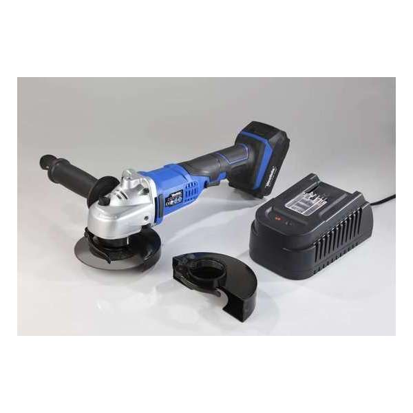 Westfalia Accu haakse slijper 18 V Li-Ion AWS18 Incl. Batterij en oplader Westfalia Accu haakse slijper 18 V Li-Ion AWS18 Incl. Batterij en oplader