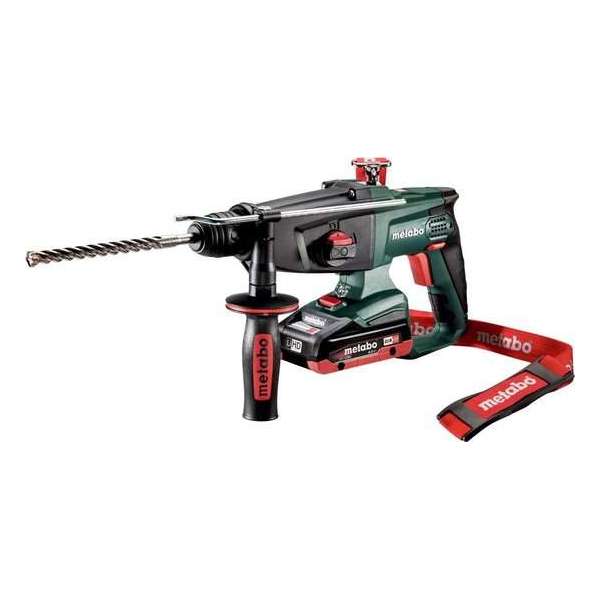 Metabo KHA 18 LTX 18V LiHD Accu SDS-plus combihamer set (2x 4.0Ah accu) in Metaloc - 2,2J Metabo KHA 18 LTX 18V LiHD Accu SDS-plus combihamer set (2x 4.0Ah accu) in Metaloc - 2,2J