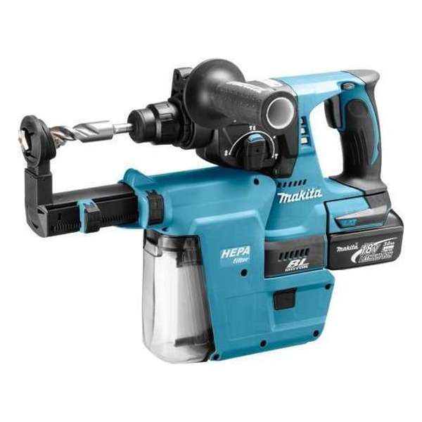Makita Boorhamer SDS+ 18V DHR242RMJV 2 x 4.0Ah Li-ion Makita Boorhamer SDS+ 18V DHR242RMJV 2 x 4.0Ah Li-ion