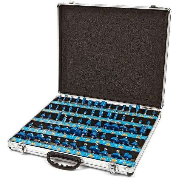 66 Delige WIDIA Houtfrezenset met 8 mm Opname 66 Delige WIDIA Houtfrezenset met 8 mm Opname
