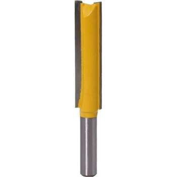 DW4Trading® Hout groeffrees kantenfrees lange uitvoering 12,7x40mm schacht 8mm
