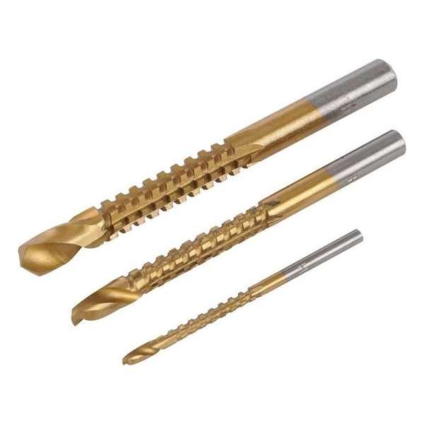 Silverline Freesboor Set 3, 6 en 8 mm. - 3 Delig Silverline Freesboor Set 3, 6 en 8 mm. - 3 Delig