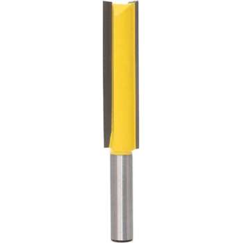 DW4Trading® Hout groeffrees kantenfrees lange uitvoering 12,7x50,8mm schacht 8mm