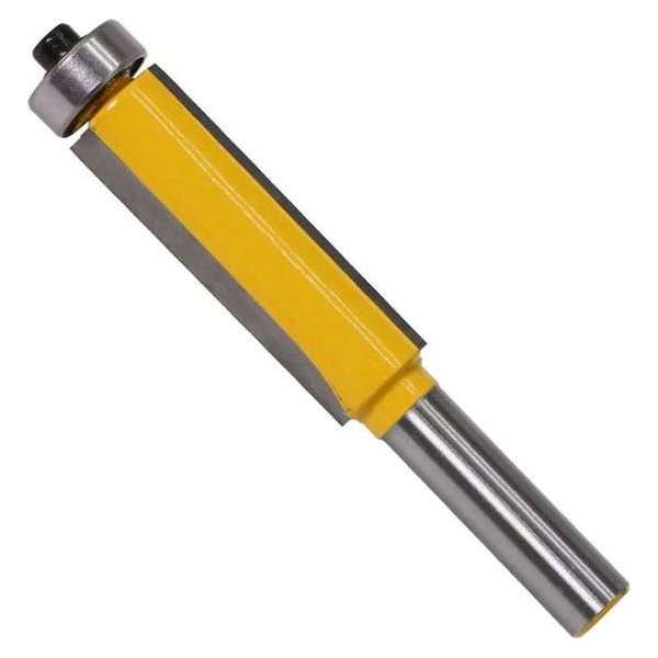 DW4Trading® Hout kantenfrees met kopse geleider 12,7x40mm schacht 8mm DW4Trading® Hout kantenfrees met kopse geleider 12,7x40mm schacht 8mm