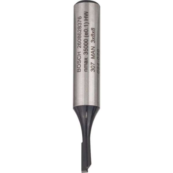 Bosch - Vingerfrezen 8 mm, D1 3 mm, L 8 mm, G 51 mm Bosch - Vingerfrezen 8 mm, D1 3 mm, L 8 mm, G 51 mm