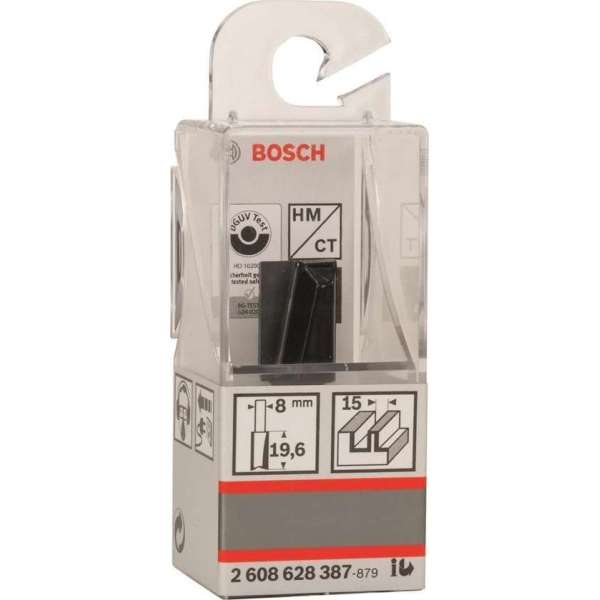 Bosch - Vingerfrezen 8 mm, D1 15 mm, L 20 mm, G 51 mm Bosch - Vingerfrezen 8 mm, D1 15 mm, L 20 mm, G 51 mm