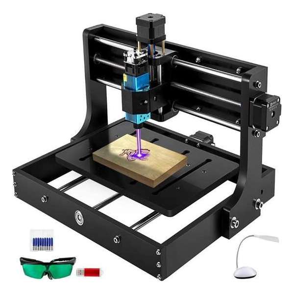 Loft Home® Graveermachine | 5500mw | 300 x 200 x 40 mm | Graveerset | Freesmachine | Graveerapparaat | Hout | PVC | Pcb | Acryl Loft Home® Graveermachine | 5500mw | 300 x 200 x 40 mm | Graveerset | Freesmachine | Graveerapparaat | Hout | PVC | Pcb | Acryl