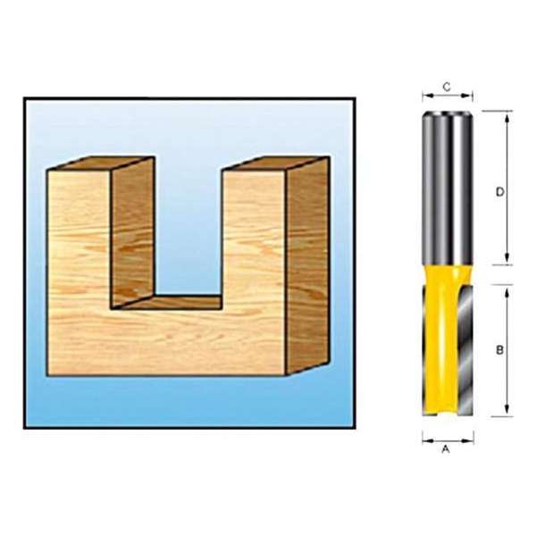 Makita D-10045 Groeffrees - 5mm - 8mm Makita D-10045 Groeffrees - 5mm - 8mm