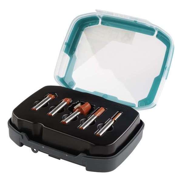 Groeffreesset 5 stuks Groeffreesset 5 stuks