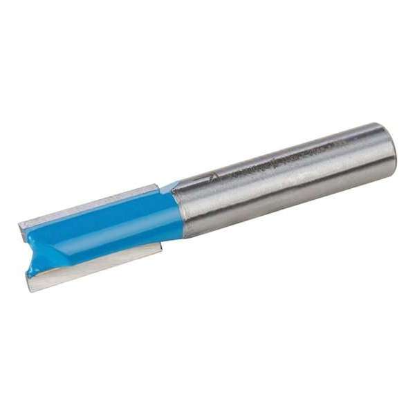 Silverline 8 mm rechte metrische groeffrees 10 x 20 mm Silverline 8 mm rechte metrische groeffrees 10 x 20 mm