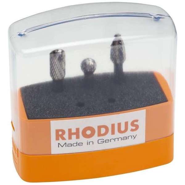 Rhodius HF SET 3 3-delige HM-Frezenset - 80x60x50mm Rhodius HF SET 3 3-delige HM-Frezenset - 80x60x50mm